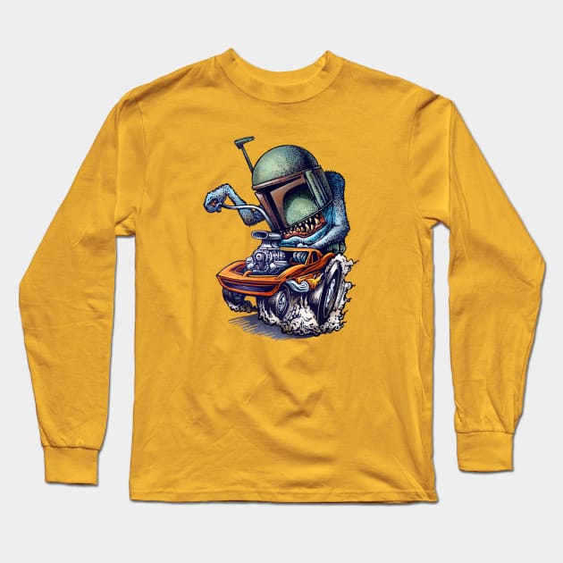 Boba Vette Long Sleeve T-Shirt by ChetArt